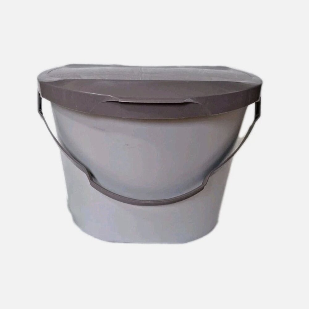 IPL LUUP GRUVVY SERIES 7L COUNTERTOP OR UNDER-SINK FOOD WASTE BIN.